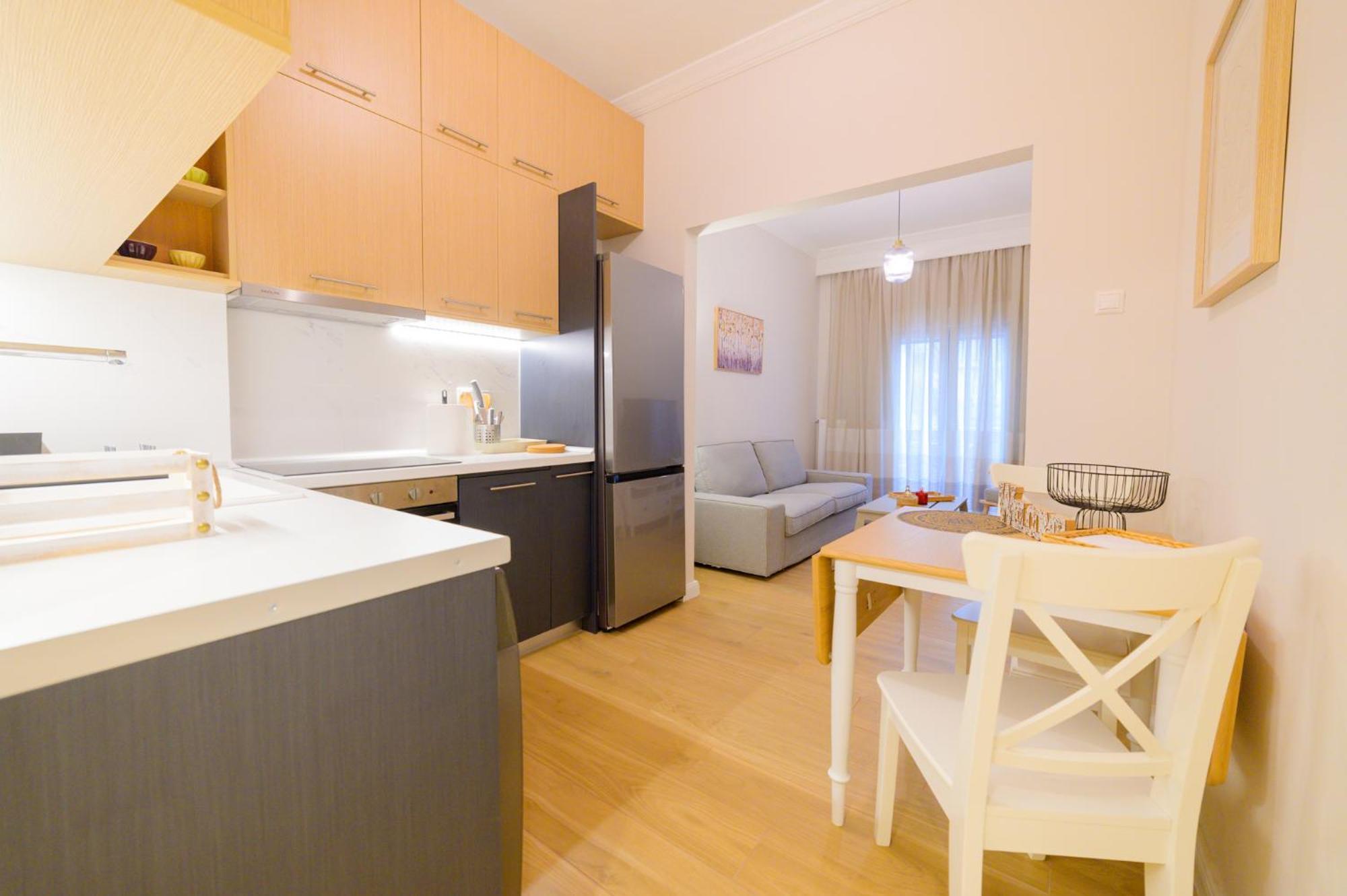 New Modern 2Nd Floor Apartment Салоники Экстерьер фото